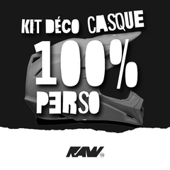 KIT DÉCO 100% PERSO CASQUE